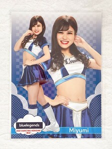 ☆ BBM プロ野球チアリーダーカード 2021 DANCING HEROINE 舞 舞26 bluelegends 埼玉西武ライオンズ Miyumi ☆