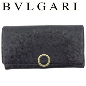 ブルガリ 長財布 ファスナー付き 財布 レディース メンズ ラージウォレット 280526 ブルガリブルガリ BVLGARI 中古