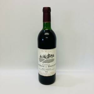 NA8540 未開栓 CHATEAU LARTIGUE DE BROCHON 1986 ワイン 750ml 12.5% 古酒 フランス HAUT MEDOC ヴィンテージ 赤 検E