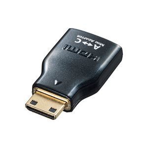 【新品】〔5個セット〕 サンワサプライ HDMI変換アダプタ ミニHDMI AD-HD07MKX5