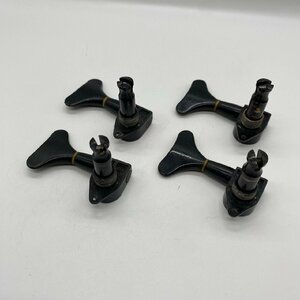 エレキベース用 ブラック ロトマチックペグ パーツ 糸巻き Guitar Pegs -c510