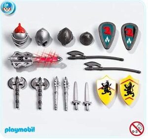 即決！新品 PLAYMOBIL プレイモービル 7533 騎士の付属品