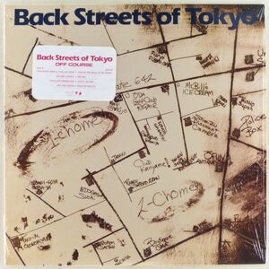 ■オフコース(OFF COURSE)｜Back Streets of Tokyo ＜LP 1985年 日本盤＞12thアルバム 小田和正、松尾一彦 全編英語詞 シュリンク残り