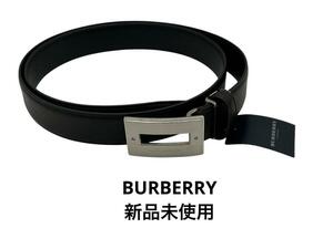 BURBERRY バーバリー レザーベルト ブラック