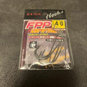 新品　 フィナ　FPPオフセット　4/0 ハヤブサ FINA Hayabusa 並木敏成 オフセットフック FPP 