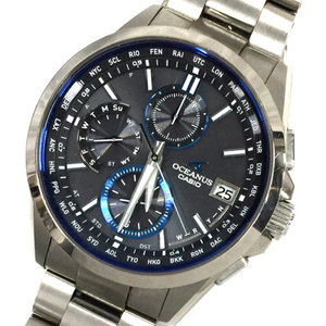 カシオ オシアナス マルチバンド6 タフソーラー 腕時計 稼働品 0CW-T2600 メンズ 付属品あり ファッション小物