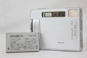 【返品保証】 ミノルタ Minolta DiMAGE Xt バッテリー付き コンパクトデジタルカメラ M1121