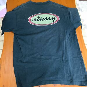 stussy 黒タグ　Ｔシャツ 当時物