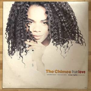 １コイン）ＴＨＥ　ＣＨＩＭＥＳ　㊧㊦　１２インチ　ＴＲＵＥ　ＬＯＶＥ/ＳＴＲＯＮＧＥＲ　ＴＯＧＥＴＨＥＲ　ＵＫ盤