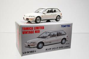 TOMYTEC TOMICA LIMITED VINTAGE NEO LV-N182b Honda CIVIC SiRⅡ S=1/64