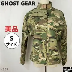 美品　GHOST GEAR アウター　ミリタリージャケット　迷彩柄　カジュアル