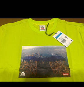 Supreme Nike ACG Grid Tee Green シュプリーム ナイキ ACG グリッド Tシャツ グリーン DO6860-321 新品未使用タグ袋付きM size