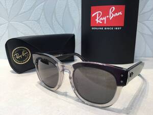 【新品】RayBan レイバン MEGA HAWKEYE RB0298SF 1396/B1 ブラック スケルトン☆未使用