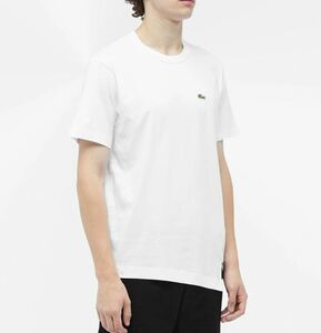 Comme des Garcons SHIRT x Lacoste Asymmetric T-Shirt 2 White S New コムデギャルソン ラコステ アシンメトリーT 白 新品未使用 正規品