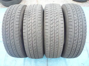 バリ山4本！！195/80R15 107/105L LT　BS　ブリザック　LV1　17年製！長期室内保管品！195/80-15 195/80ZR15　　