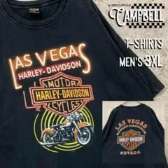 【激レア3XL☆メキシコ製】ハーレーダビットソン両面プリントTシャツ