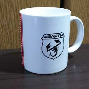 ▼ アバルト≪ABARTH　マグカップ≫ 白系　フィアット