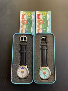 新古品！２本SET!サウスパークSOUTH PARK DEAD STOCK WATCH! ANTIQUE.（Stanley [Stan] Marsh/Kyle Broflovski)LAST1!