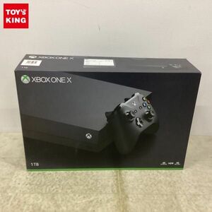 1円〜 動作確認/初期化済 Xbox One X 1TB 本体