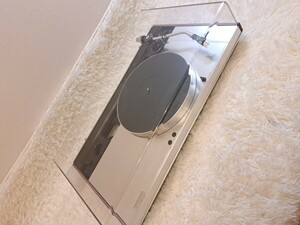 ターンテーブル レコードプレーヤー　LUXMAN　ラックスマン　PD444 動作品　音出し確認済　ヴィンテージ　レア　ダブルアーム　美品　