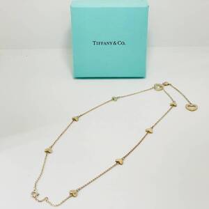 中古品 TIFFANY＆Co.ティファニー ハートリンクラリアットネックレス ネックレス SV925 重量：8.8g 購入日：2006/12/19