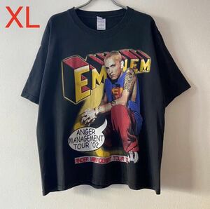 レア 古着 Eminem Anger Management Tour Tee XL 2002 Rap Band Tシャツ バンドT ラップT エミネム アンガーマネジメント ツアー KOHH 着用