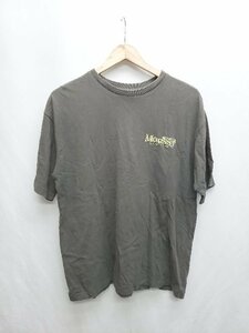 ◇ MOUSSY マウジー ロゴ 半袖 Tシャツ カットソー サイズFREE ブラック系 レディース P