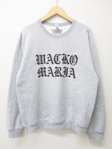 WACKO MARIA ワコマリア 22FW-WMC-SS01 22AW CREW NECK SWEAT SHIRT (TYPE-1) スウェット トレーナー