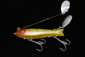 VINTAGE LURE,heddon dowagiac spook 希少蒐集家向けヴィンテージルアー、3672-233 オールドルアー、