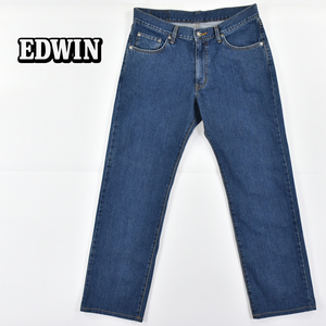 EDWIN エドウイン ★ 日本製 1983 ストレート デニム ジーンズ パンツ インディゴ メンズ 33