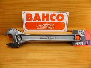 バーコ 大型 モンキーレンチ BAHCO 8073C メッキ銀 300mm