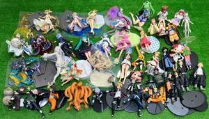 ◯3-120 ジャンク フィギュア 大量 まとめ figma Qposket NARUTO ONE PIECE スパイファミリー 初音 BRS リゼロ ギアス チェンソー けいおん