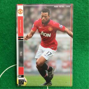 124)Panini Football League Manchester United 17 Nani ナニ マンチェスター ユナイテッド プレミア イングランド パニーニ フットボール