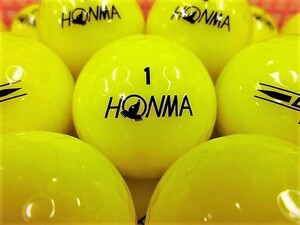 ●未使用に近い●ホンマ 本間ゴルフ HONMA【D1】2022年モデル イエロー 50個 ロストボール●