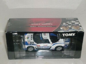 TOMICA LIMITED AUTOBACS GT 2004 SERIES 57 EPSON NSX No.32 白/青