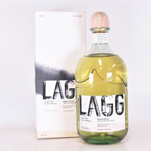 1円～★アラン ラグ キルモリー エディション バーボン バレル ＊箱付 ※ 700ml 46% アイランズ ARRAN LAGG L220452