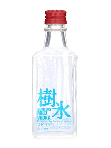 【ミニチュアボトル】サントリー 樹氷 マイルドウォッカ スピリッツ 箱なし 50ml 35％　KBM1424