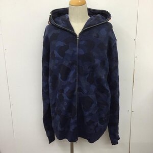 A BATHING APE 表記無し アベイシングエイプ パーカー 長袖 長袖 Hooded Sweatshirt Hoodie 青 / ブルー / 10107413