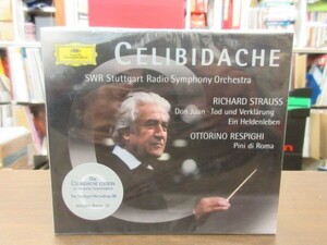 福2//3CD-BOX///未開封!!★独盤★DG シュトラウス：英雄の生涯ほか／チェリビダッケ（Sergiu Celibidache）