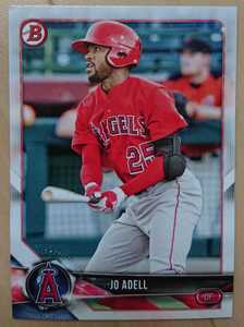 ★JO ADELL BOWMAN 2018 #BP136 MLB メジャーリーグ 大リーグ ジョー アデル LA ANGELS PROSPECT RC エンゼルス エンジェルス MINOR LEAGUE