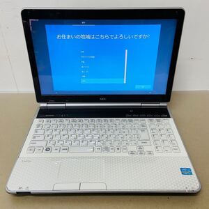 初期化済み 動作良好　爆速SSD NEC 　LaVie LL750/F　PC-LL750F23EW　 i7 2670QM 　8GB 　SSD　256GB C1189 　100サイズ発送　