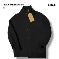 希少品！ TENDERLOIN メルトン ジャケット スタンドハイネック 黒 L