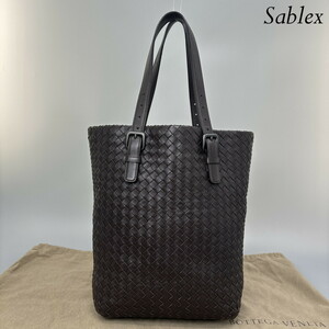 1円【未使用級】ボッテガヴェネタ トレンチトートバッグ トートバッグ BOTTEGA VENETA レディース ハンドバッグ ブラウン イントレチャート