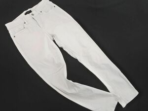 BANANA REPUBLIC バナナリパブリック スキニー デニムパンツ size25/白 ■■ ☆ edb5 レディース