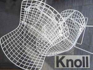 †1952s Design Knoll Studio J 420 CW Harry Bertoia Side Chair US製 湾曲 美学 椅子ノール 巨匠 ハリー・ベルトイア サイドチェア 美品