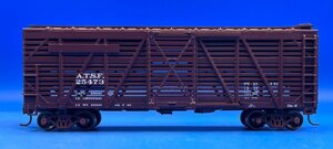 3J　HO_外国形　メーカー不明　貨車　ATSF　アッチソン・トピカ・アンド・サンタフェ　ATSF　25473号　箱無し　ジャンク品　#843