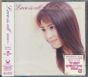 未開封CD●松田聖子 LOVE IS ALL