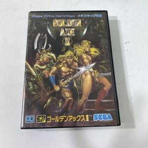 SEGA メガドライブ ソフト ゴールデンアックス II 動作未確認 AAL1009小8976/1107