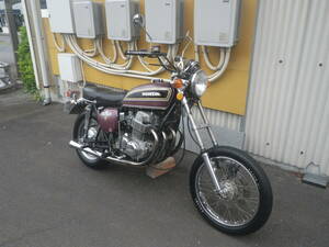 CB750K2 エンジン好調車! チョッパースタイル! カスタムベースに最適! 検索用CB,ＲＺ,CB750,Z1,ゼファー,ZRX,GT,CBX,SS,旧車,XJR