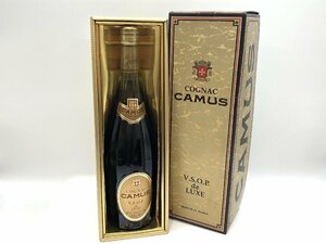 ▼CAMUS COGNAC カミュ コニャック VSOP de LUXE デラックス ブランデー 700ml 40% 古酒▼L100617